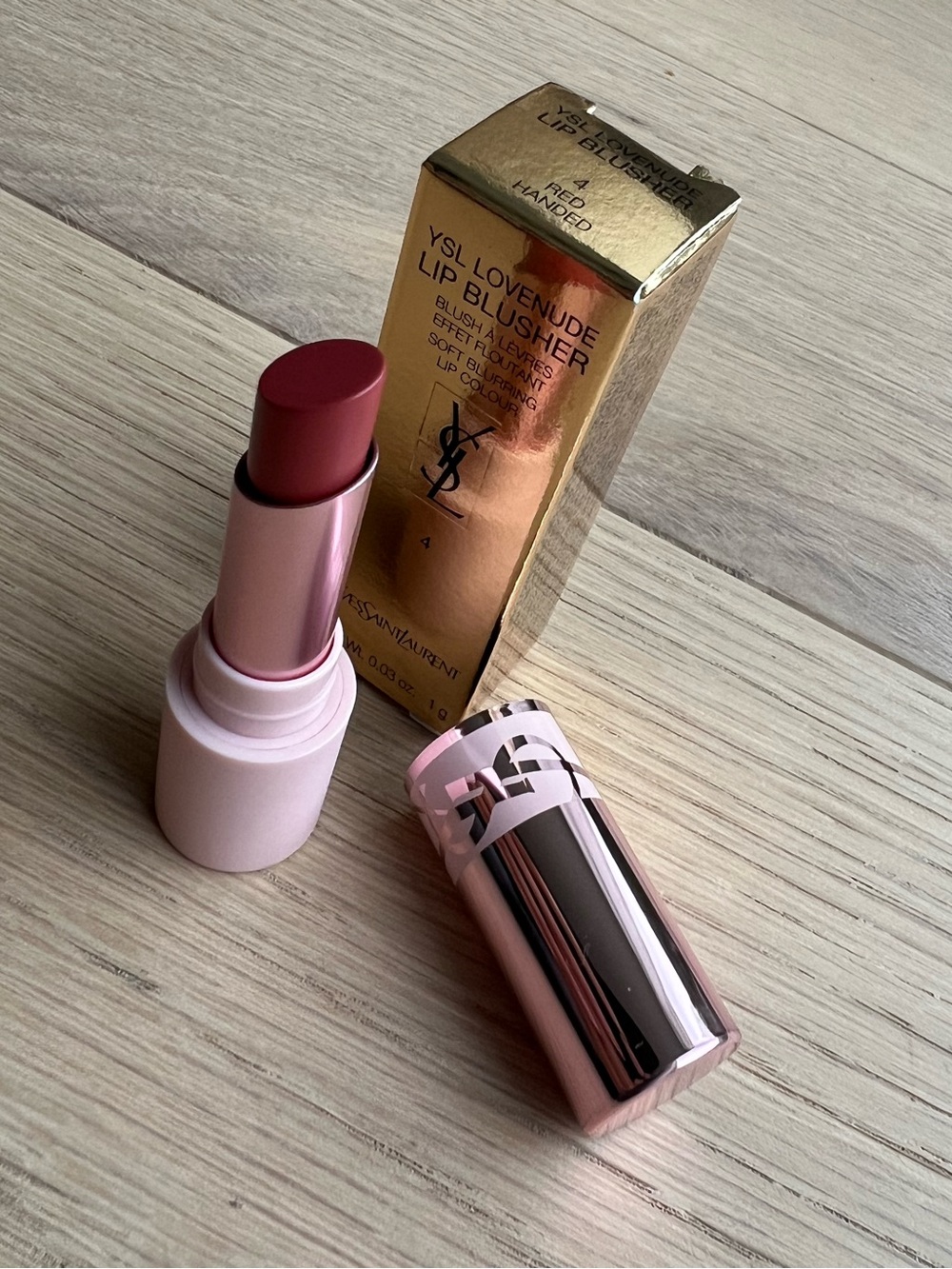 YSL Lovenude Lip Blusher Soft Blurring Lip Color